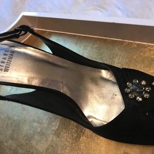 Stuart Weitzman jeweled heels